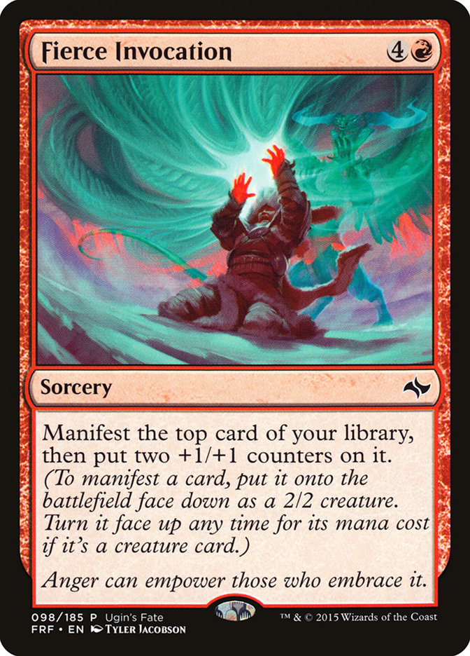 Fierce Invocation UGIN-98 Ugin's Fate Magic card