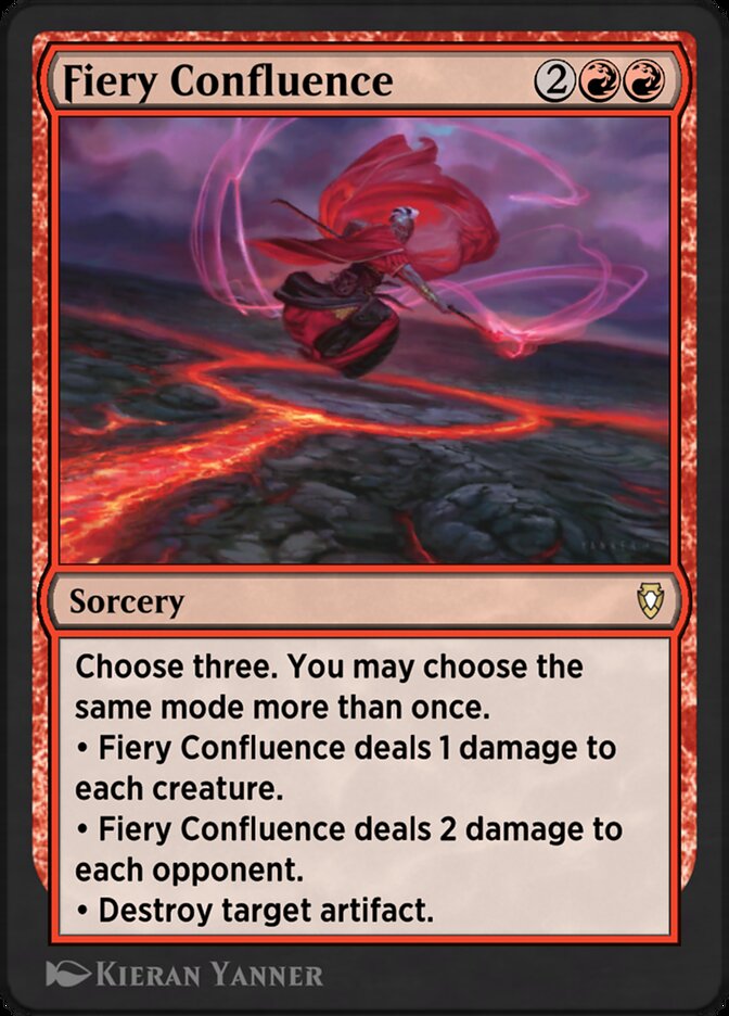 Fiery Confluence AA2-10 Arena Anthology 2 Magic card