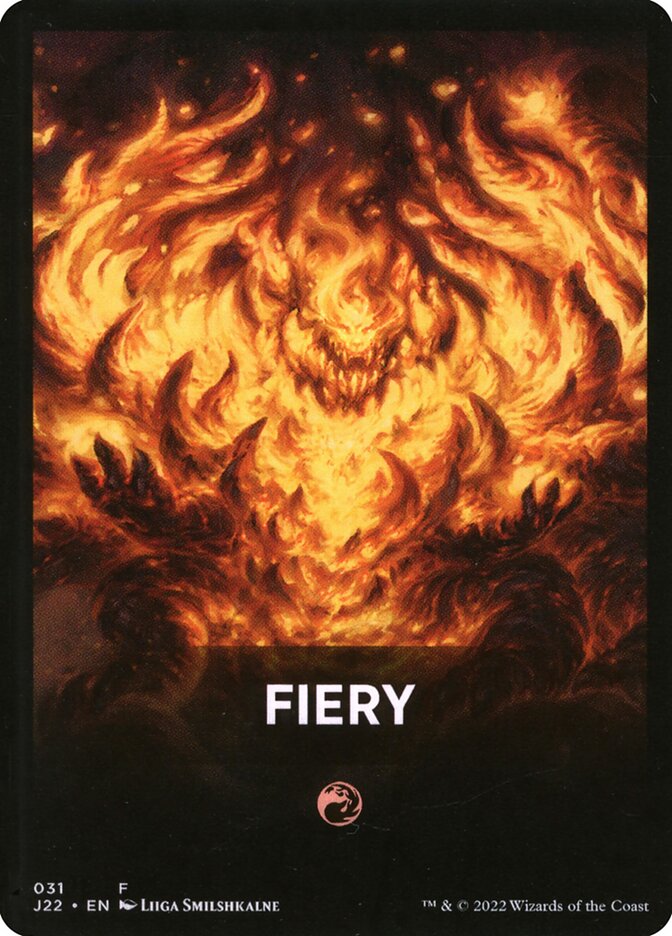 Fiery FJ22-31 Jumpstart 2022 Front Cards Magic card