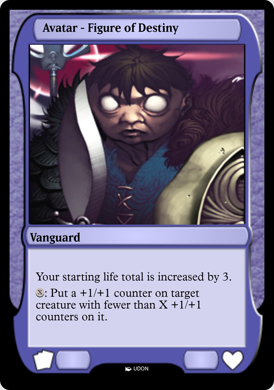 Figure of Destiny Avatar PMOA-82 Magic Online Avatars Magic card