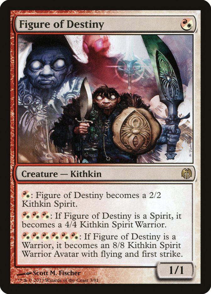 Figure of Destiny DDL-3 Duel Decks: Heroes vs. Monsters Magic card