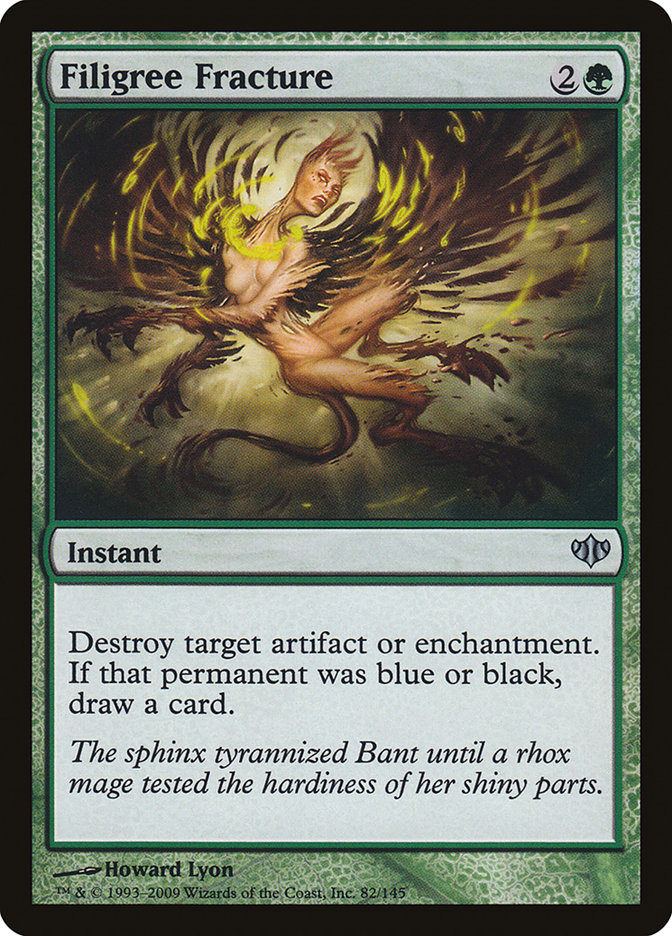 Filigree Fracture CON-82 Conflux Magic card