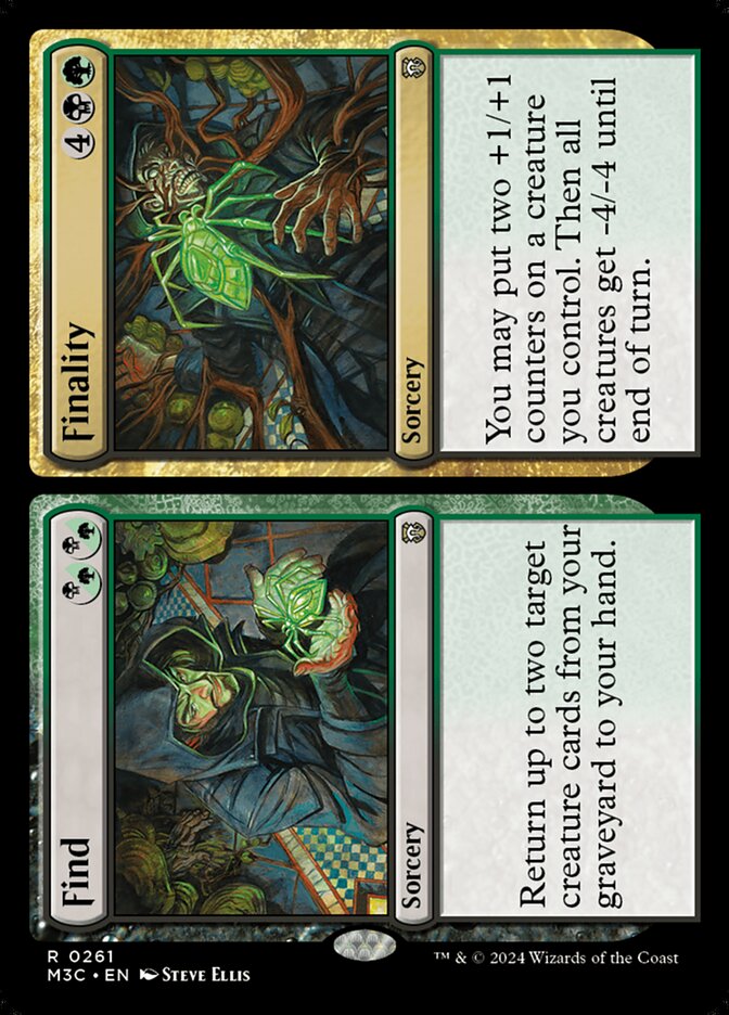 Find // Finality M3C-261 Modern Horizons 3 Commander Magic card