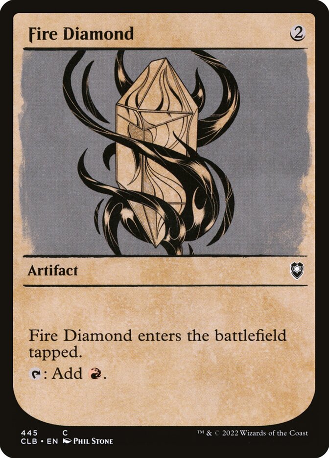 Fire Diamond CLB-445 Commander Legends: Battle for Baldur's Gate Magic card