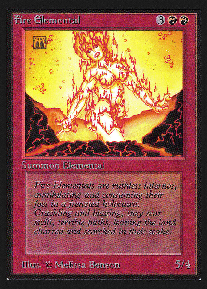 Fire Elemental CEI-149 Intl. Collectors' Edition Magic card