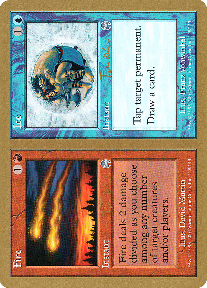 Fire // Ice WC01-JT128 World Championship Decks 2001 Magic card