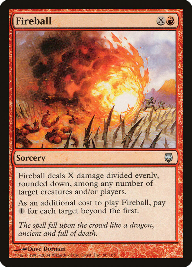 Fireball DST-60 Darksteel Magic card