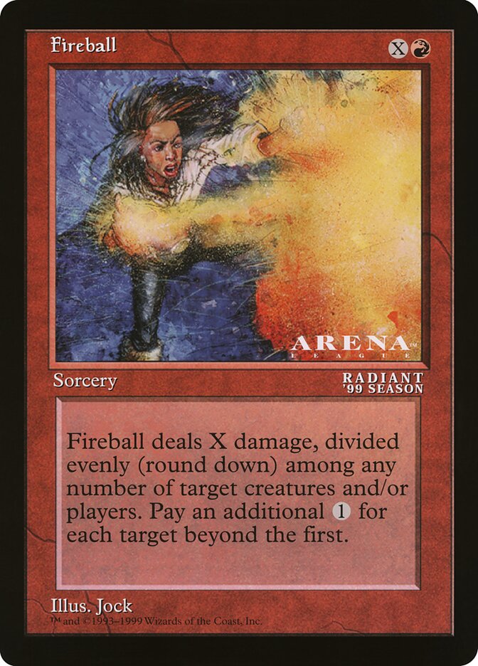 Fireball OLEP-83 Oversized League Prizes Magic card