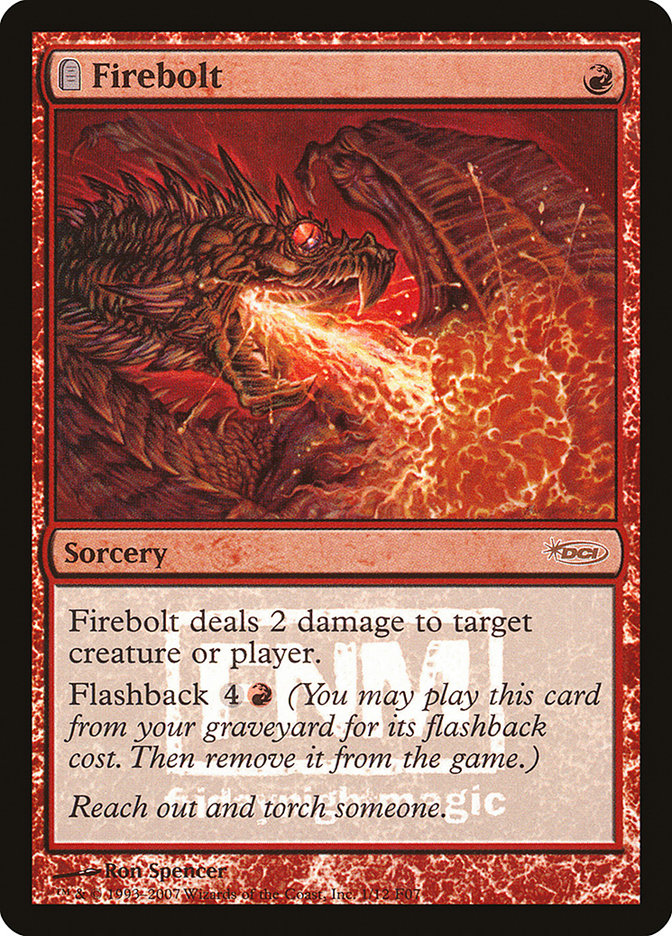 Firebolt F07-1 Friday Night Magic 2007 Magic card