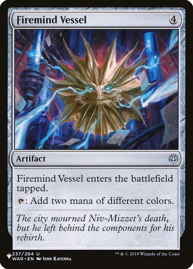 Firemind Vessel PLST-WAR-237 The List Magic card