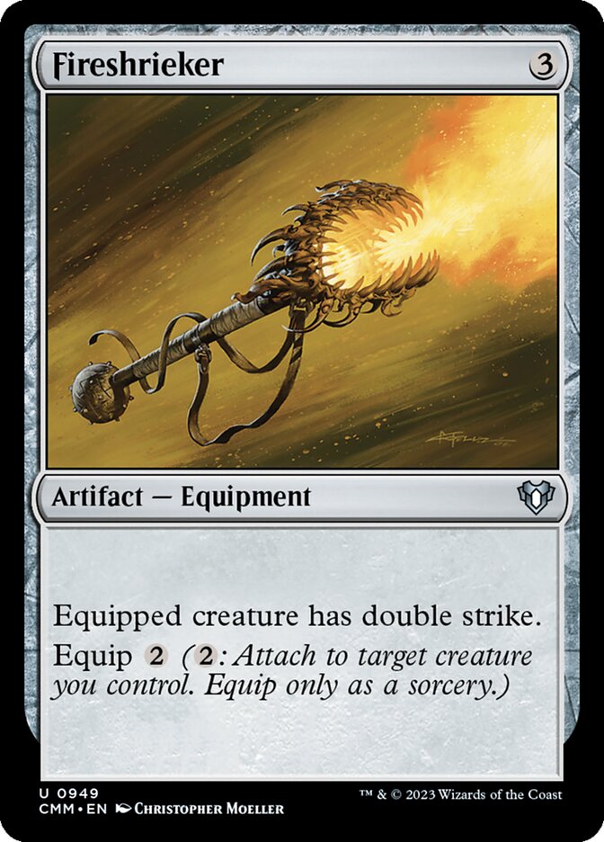Fireshrieker CMM-949 Commander Masters Magic card