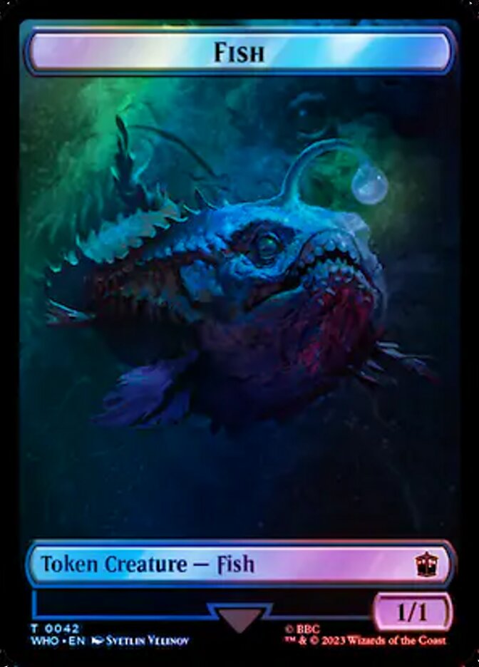 Fish TWHO-42 Doctor Who Tokens Magic card
