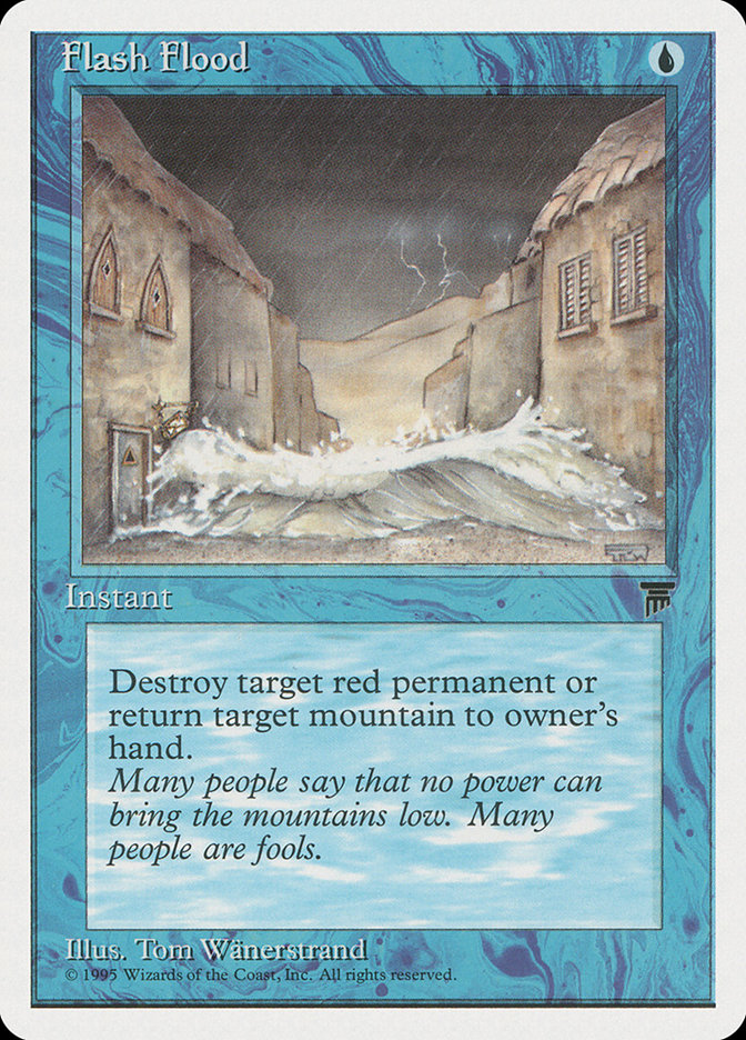 Flash Flood CHR-21 Chronicles Magic card