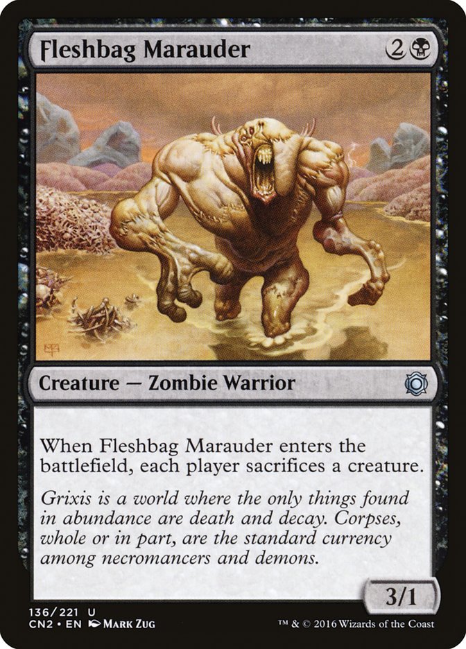 Fleshbag Marauder CN2-136 Conspiracy: Take the Crown Magic card