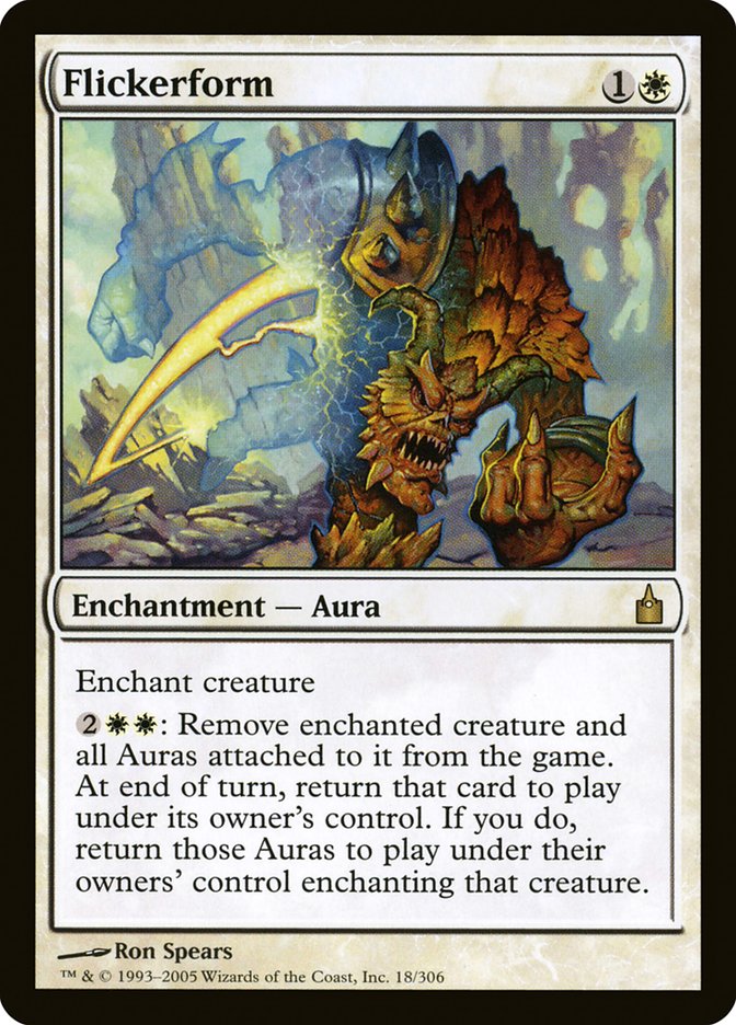 Flickerform RAV-18 Ravnica: City of Guilds Magic card