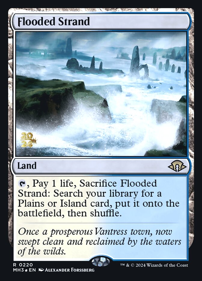 Flooded Strand PMH3-220S Modern Horizons 3 Promos Magic card