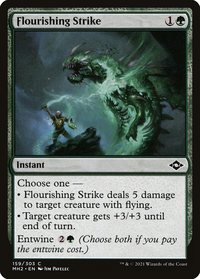 Flourishing Strike MH2-159 Modern Horizons 2 Magic card