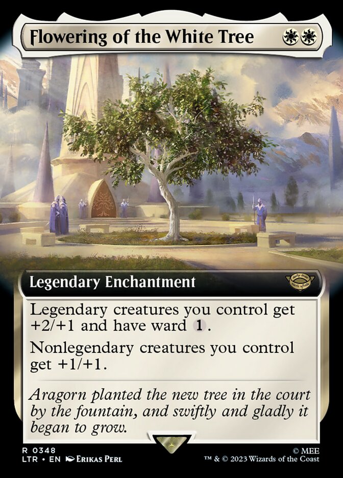 Flowering of the White Tree LTR-348 The Lord of the Rings: Tales of Middle-earth Magic card