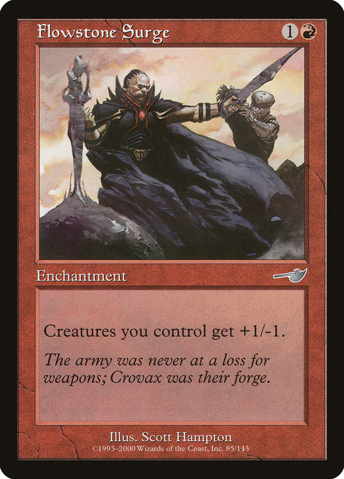 Flowstone Surge NEM-85 Nemesis Magic card