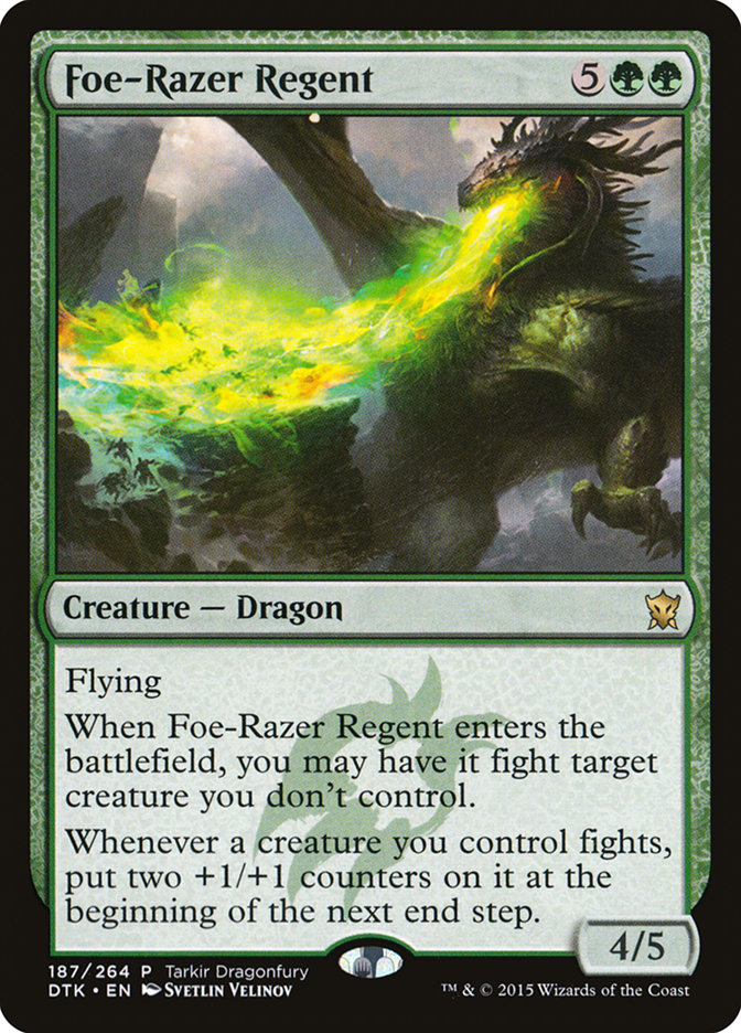 Foe-Razer Regent PTKDF-187 Tarkir Dragonfury Magic card