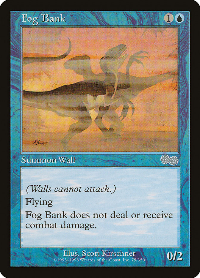 Fog Bank USG-75 Urza's Saga Magic card