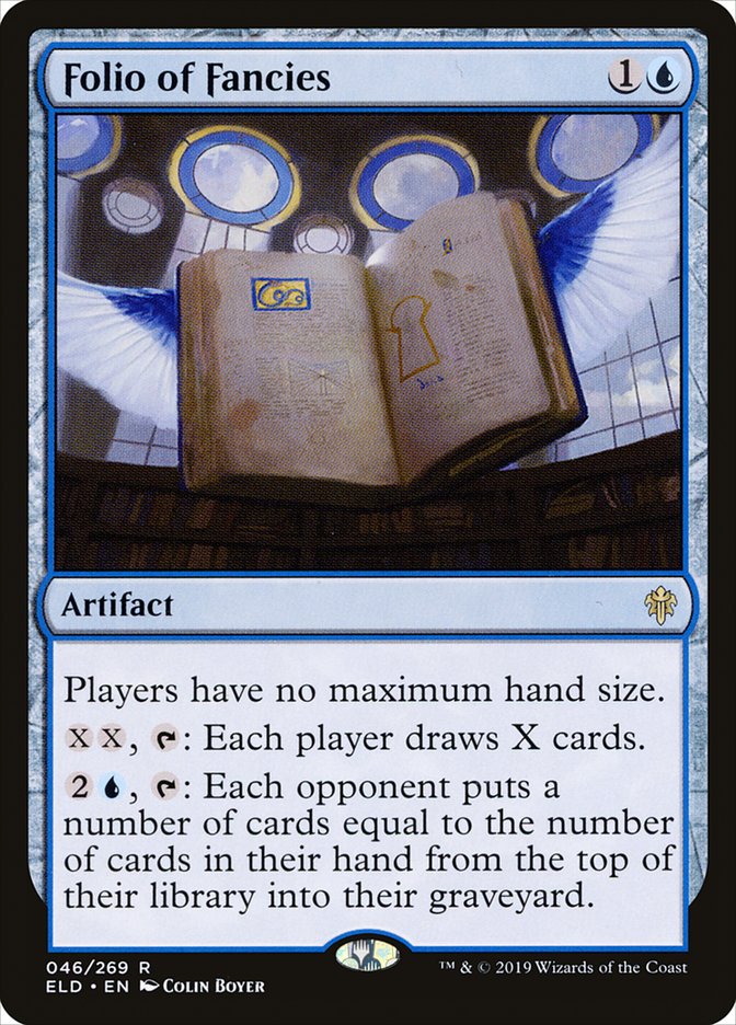 Folio of Fancies ELD-46 Throne of Eldraine Magic card