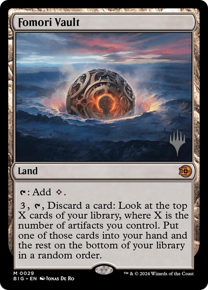Fomori Vault PBIG-29P The Big Score Promos Magic card