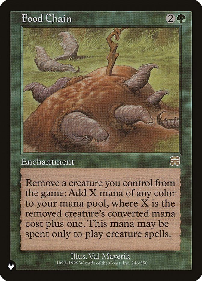 Food Chain PLST-MMQ-246 The List Magic card