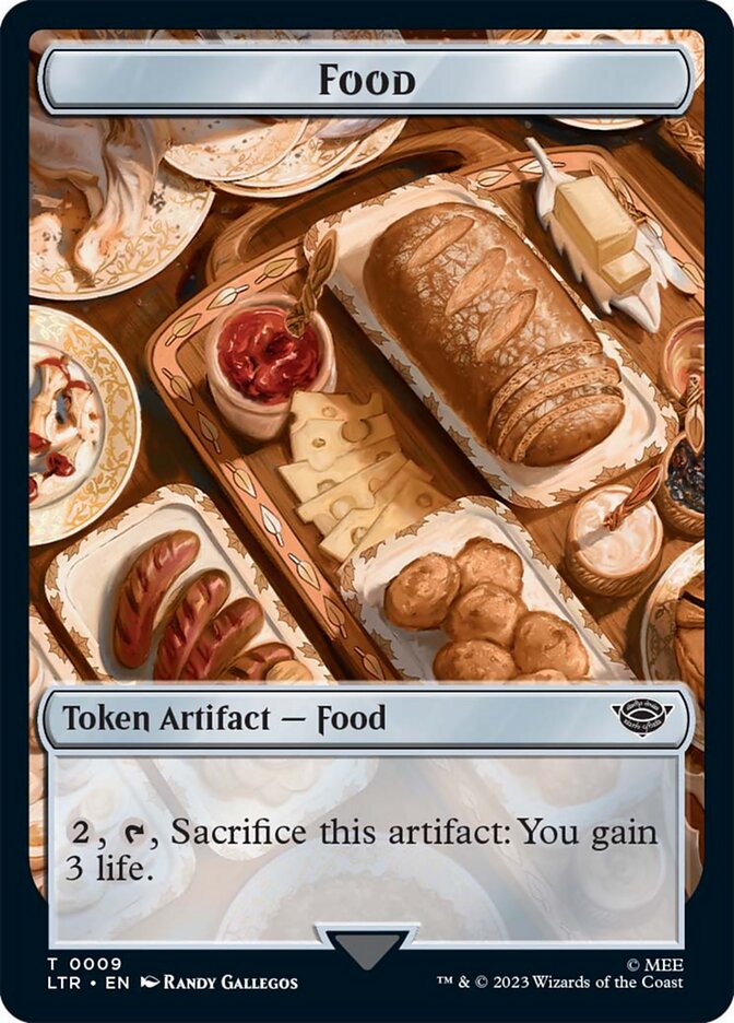 Food TLTR-9 Tales of Middle-earth Tokens Magic card