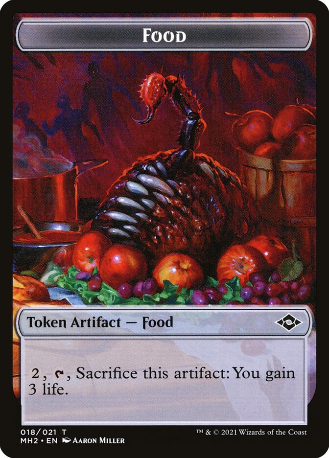 Food TMH2-18 Modern Horizons 2 Tokens Magic card