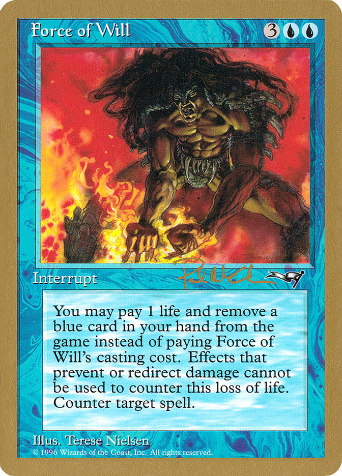 Force of Will WC97-PM28 World Championship Decks 1997 Magic card