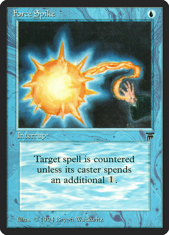Force Spike LEG-58 Legends Magic card