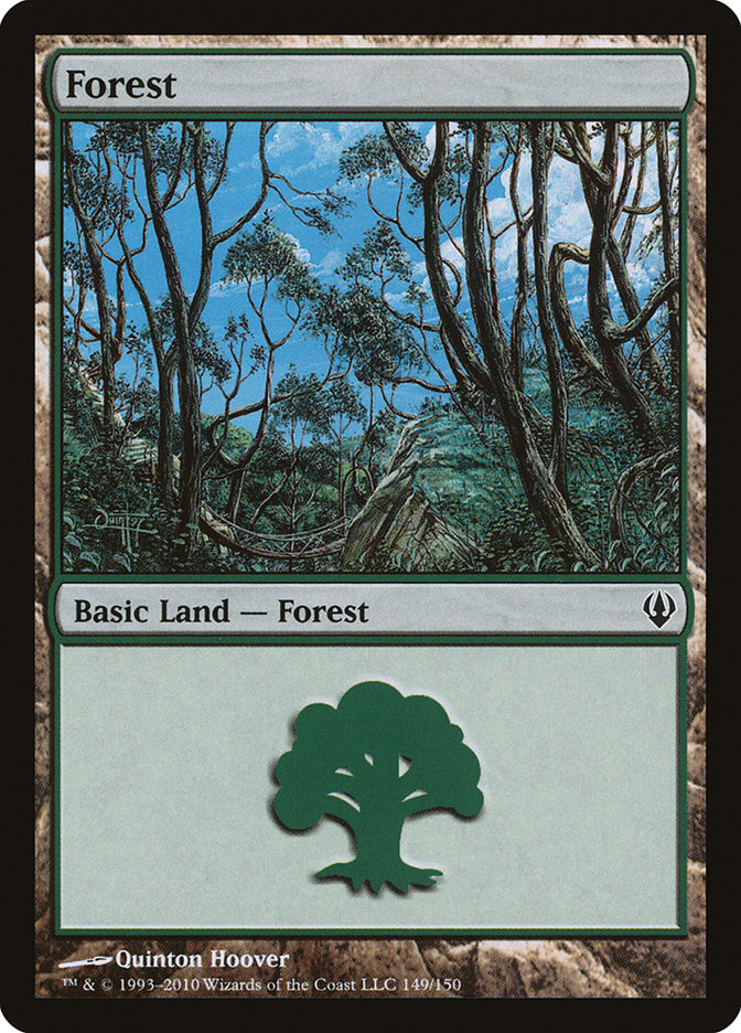 Forest ARC-149 Archenemy Magic card