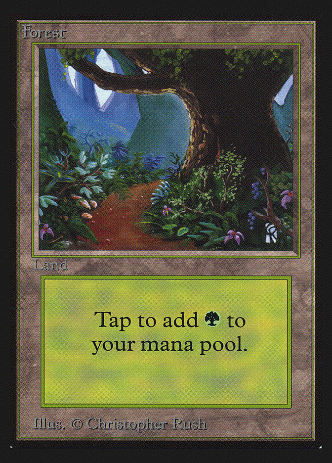 Forest CED-301 Collectors' Edition Magic card