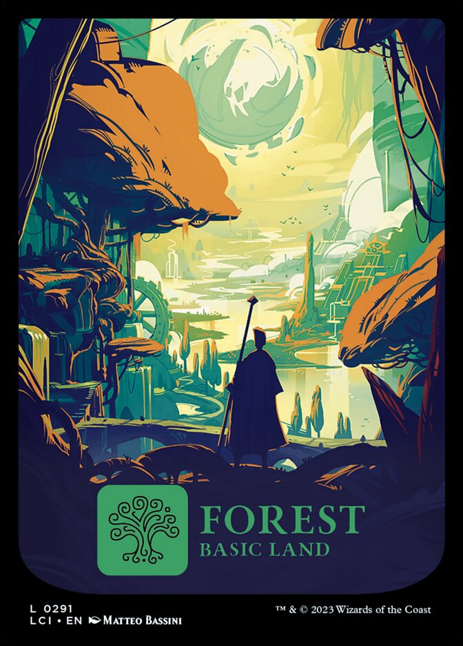 Forest LCI-291 The Lost Caverns of Ixalan Magic card
