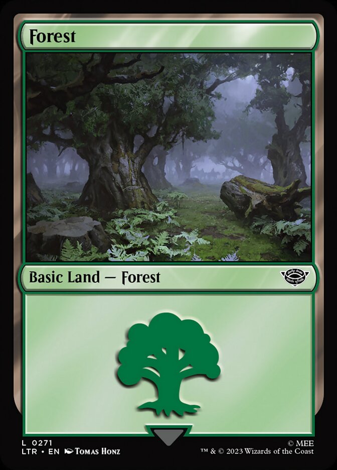 Forest LTR-271 The Lord of the Rings: Tales of Middle-earth Magic card