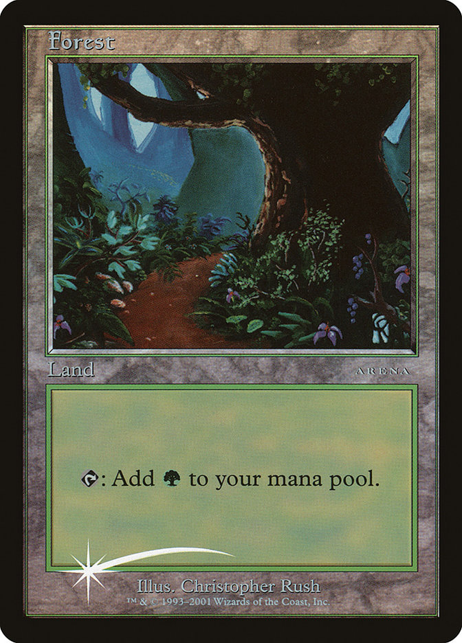 Forest PAL01-11 Arena League 2001 Magic card