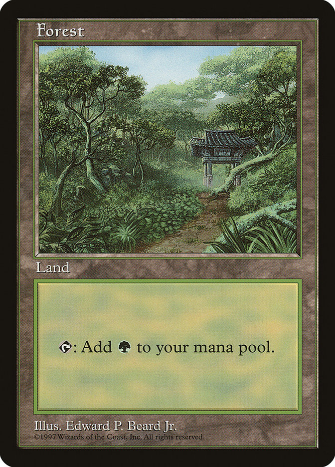 Forest PALP-11 Asia Pacific Land Program Magic card