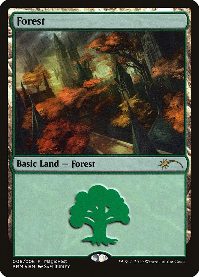 Forest PF19-6 MagicFest 2019 Magic card