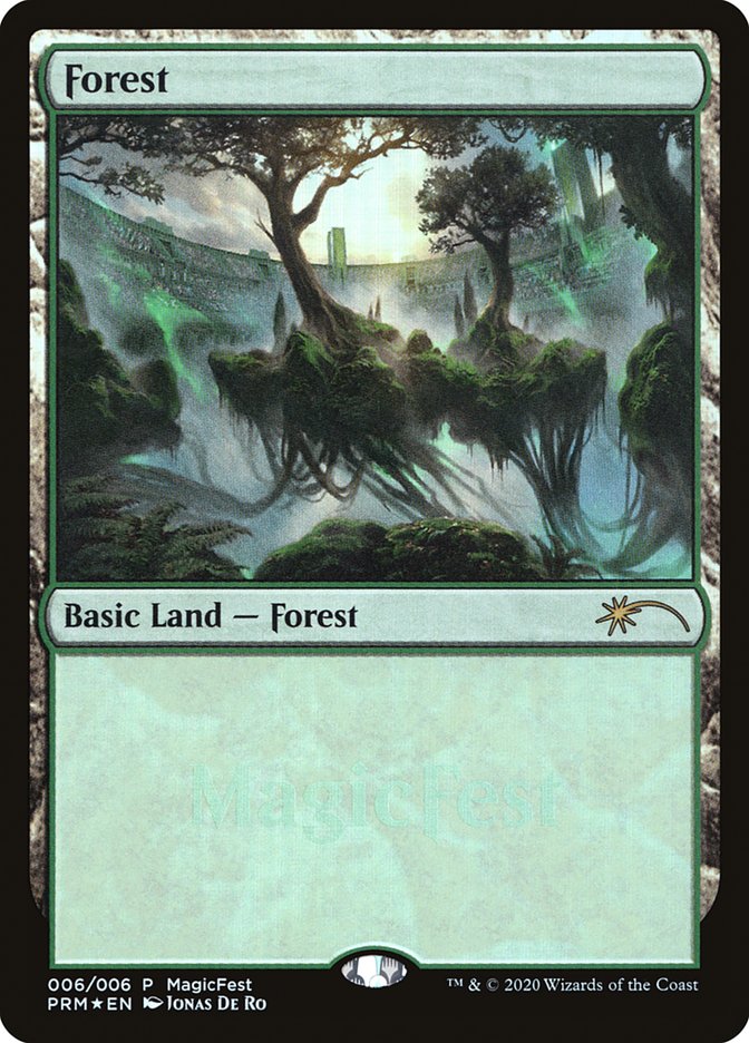 Forest PF20-6 MagicFest 2020 Magic card