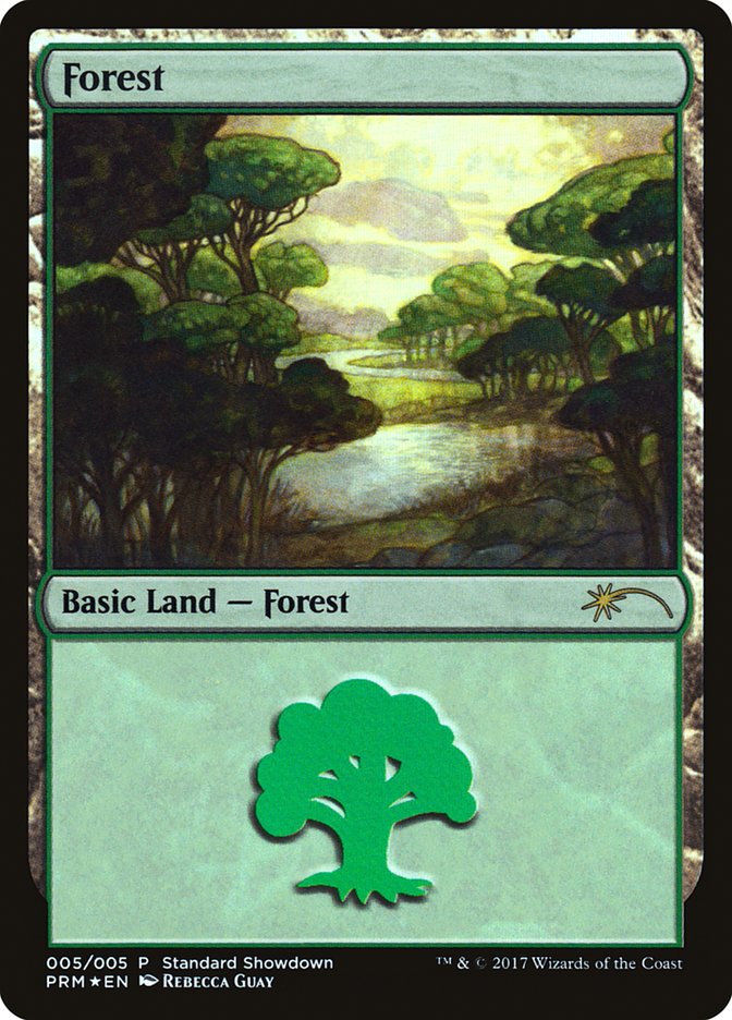 Forest PSS2-5 XLN Standard Showdown Magic card