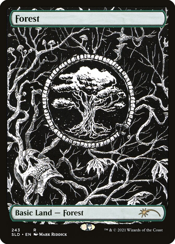 Forest SLD-243 Secret Lair Drop Magic card