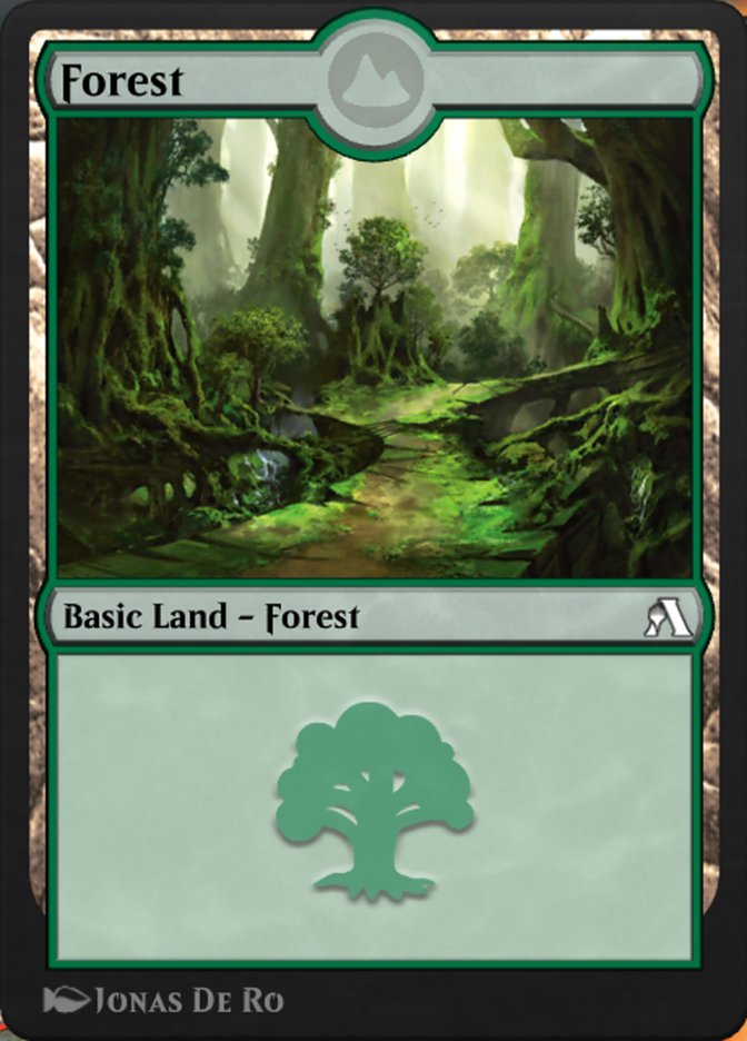 Forest XANA-55 Arena New Player Experience Extras Magic card