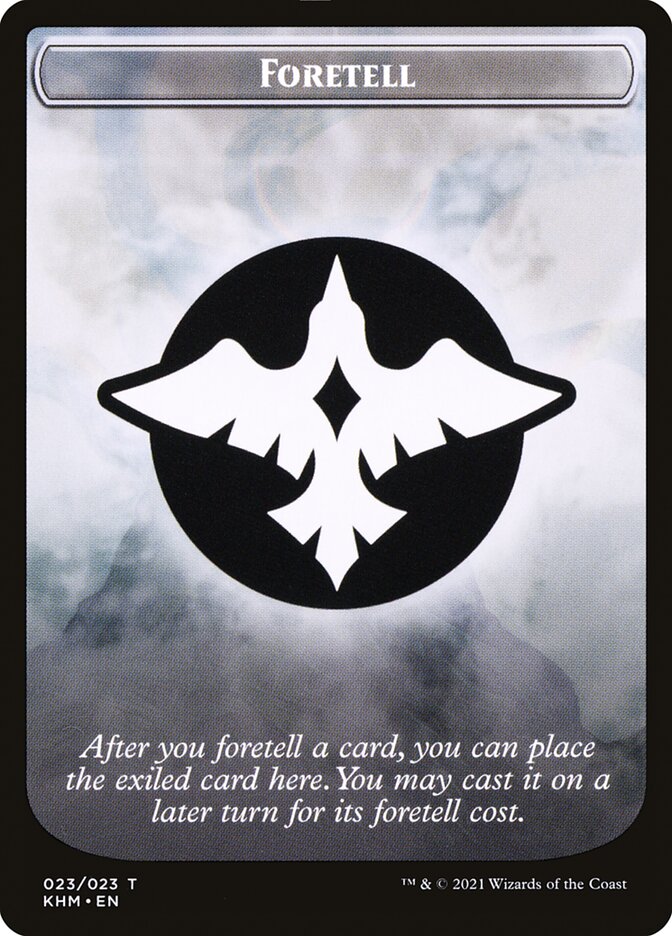 Foretell TKHM-23 Kaldheim Tokens Magic card