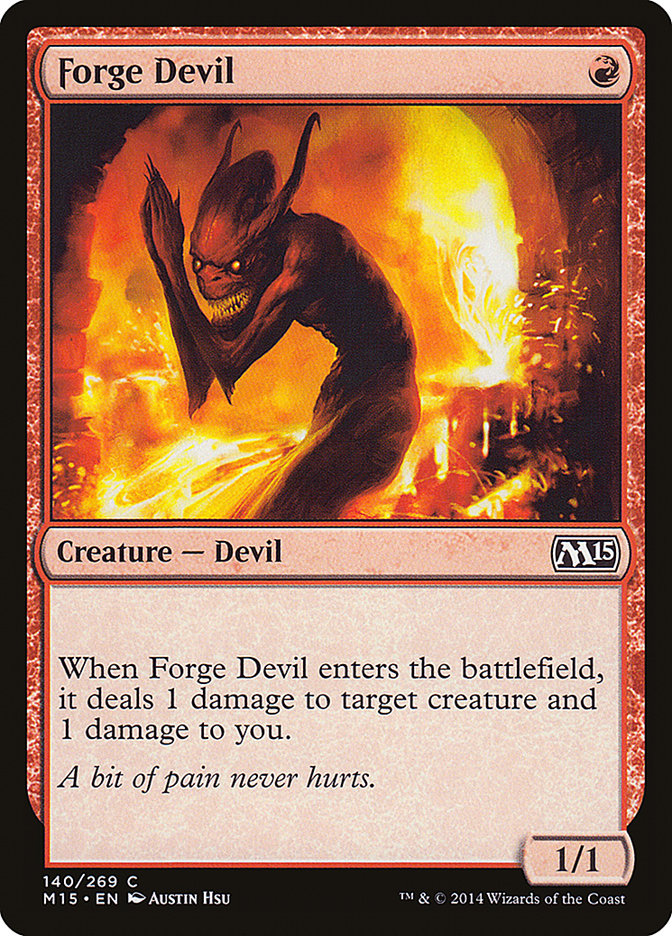 Forge Devil M15-140 Magic 2015 Magic card