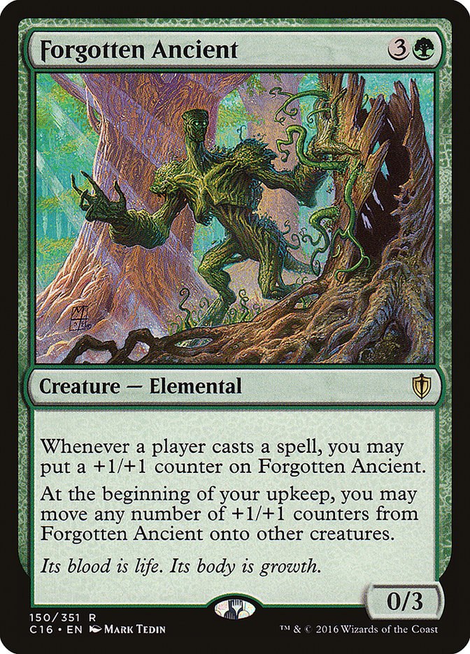 Forgotten Ancient C16-150 Commander 2016 Magic card