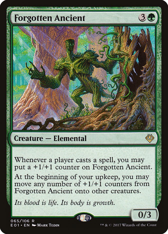 Forgotten Ancient E01-65 Archenemy: Nicol Bolas Magic card