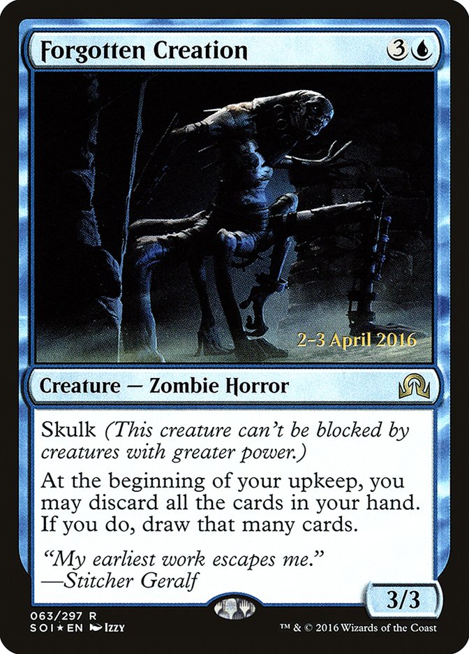Forgotten Creation PSOI-63S Shadows over Innistrad Promos Magic card