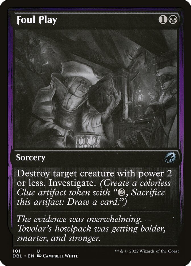 Foul Play DBL-101 Innistrad: Double Feature Magic card