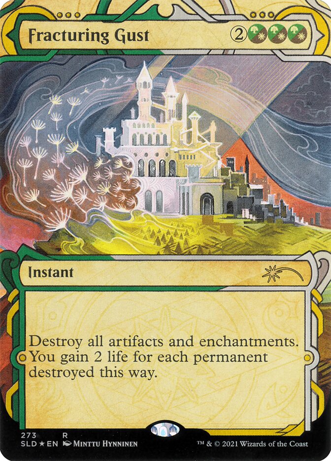 Fracturing Gust SLD-273 Secret Lair Drop Magic card